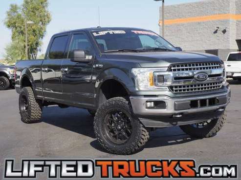 2018 Ford f-150 f150 f 150 XLT 4WD SUPERCREW 6.5 BO 4x - Lifted... for sale in Glendale, AZ