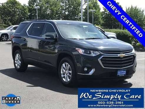2019 Chevrolet Chevy Traverse LT WORK WITH ANY CREDIT! - cars &... for sale in Newberg, OR
