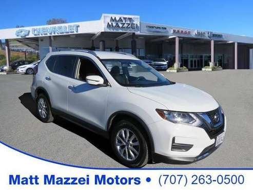 2017 Nissan Rogue wagon SV (Glacier White) - cars & trucks - by... for sale in Lakeport, CA