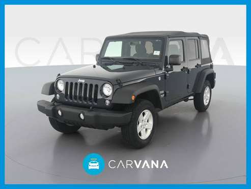 2017 Jeep Wrangler Unlimited Sport S Sport Utility 4D suv Gray for sale in Chaska, MN