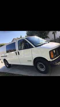2001 Chevy Express with Carpet Cleaning Truck mount for sale in Moreno Valley, CA