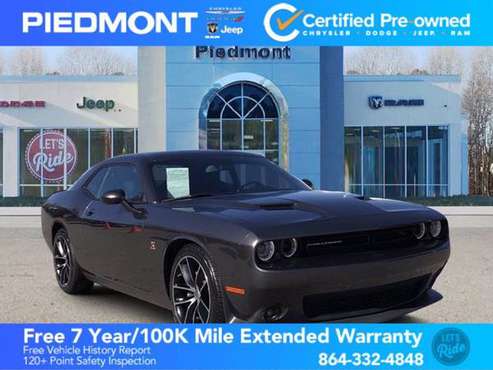 2018 Dodge Challenger Granite Pearlcoat Call Today! - cars & trucks... for sale in Anderson, SC