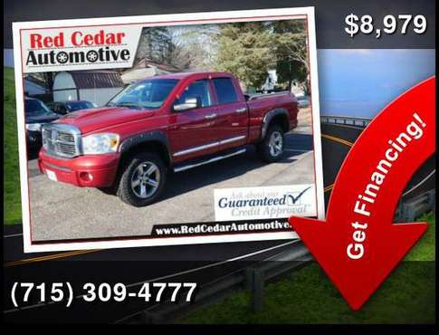 2007 Dodge Ram 1500 Laramie - cars & trucks - by dealer - vehicle... for sale in Menomonie, WI