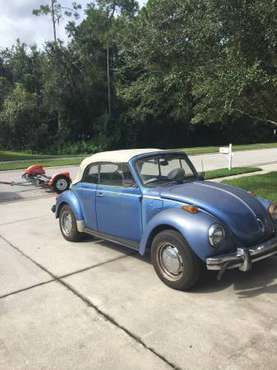1978 vw convertible project for sale in Wesley Chapel, FL
