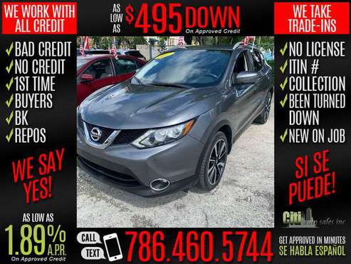 2017 Nissan Rogue Sport SL 4dr Crossover - cars & trucks - by dealer... for sale in Miami, FL