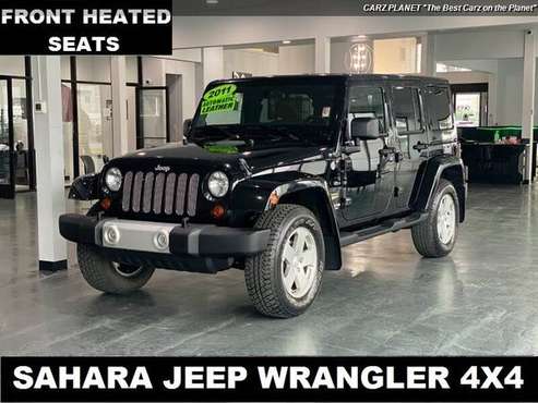 2011 Jeep Wrangler 4x4 Unlimited Sahara 4WD SUV 61K MILES JEEP... for sale in Gladstone, OR