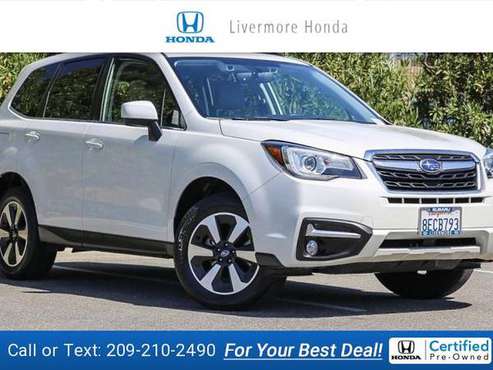 2018 Subaru Forester 2 5i Limited suv Crystal White Pearl - cars & for sale in Livermore, CA