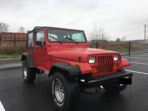 Classic, Beautiful '89 Wrangler - cars & trucks - by owner - vehicle... for sale in Troy, NY