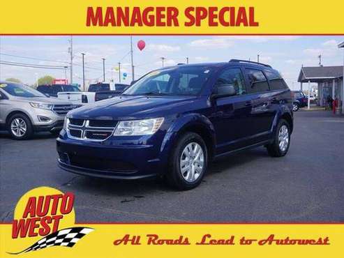 2018 Dodge Journey SE AWD 3RD Row Seat - - by dealer for sale in Plainwell, MI
