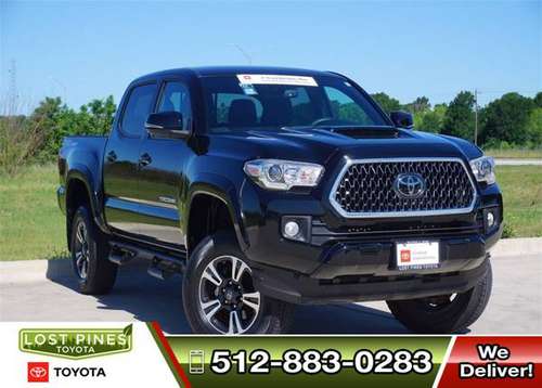 2018 Toyota Tacoma RWD 4D Double Cab/Truck TRD Sport - cars & for sale in Bastrop, TX