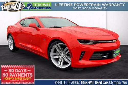 2017 Chevrolet Camaro Chevy 1LT Coupe - cars & trucks - by dealer -... for sale in Olympia, WA