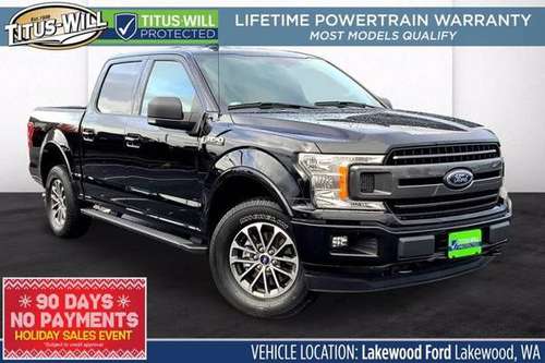 2018 Ford F-150 4x4 4WD F150 Truck XLT Crew Cab - cars & trucks - by... for sale in Lakewood, WA