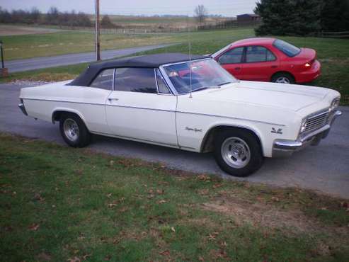 1966 Impala SS 396 Convertible for sale in Palmyra, PA