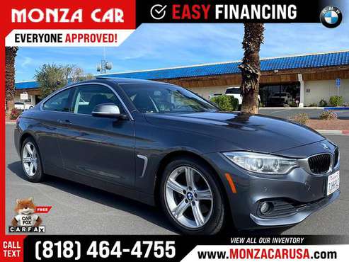 2015 BMW 428i Coupe for sale CALL TODAY - - by dealer for sale in Sherman Oaks, CA