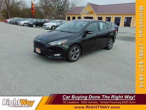 2017 Ford Focus SE - cars & trucks - by dealer - vehicle automotive... for sale in Midlothian, IL