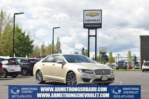 2017 Lincoln MKZ Select Sedan - - by dealer - vehicle for sale in McMinnville, OR