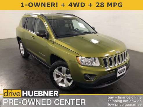 2012 Jeep Compass Rescue Green Metallic **WON'T LAST** - cars &... for sale in Carrollton, OH