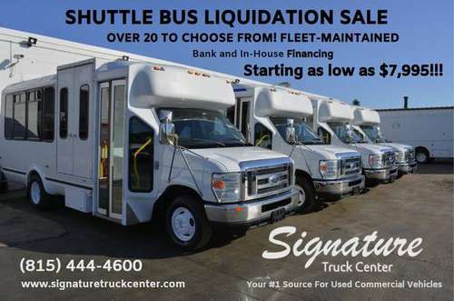 Shuttle Bus Liquidation Sale for sale in Chicago, IL
