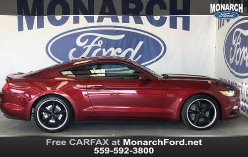 2017 *Ford* *Mustang* *GT Fastback* BURGUNDY for sale in EXETER, CA