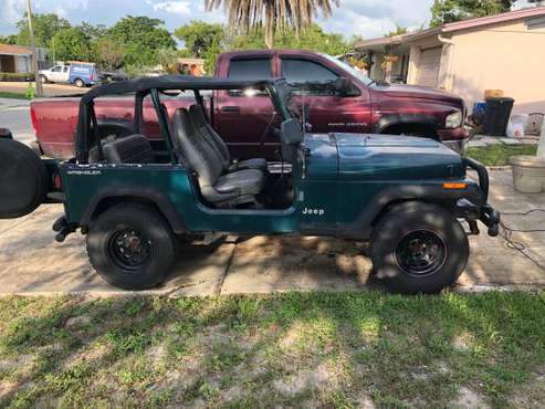95 Jeep wrangler for sale in PORT RICHEY, FL