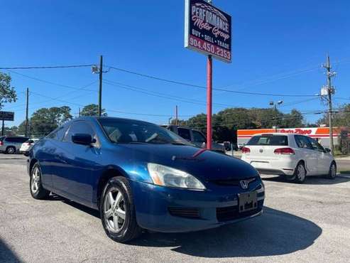 2004 Honda Accord EX w/Leather 2dr Coupe - - by dealer for sale in Jacksonville, FL