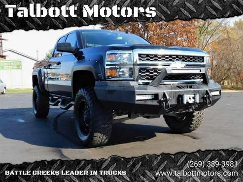 LIFTED A MUST SEE 2015 Chevrolet Silverado 1500 LS 4x4 Double Cab! -... for sale in Battle Creek, MI