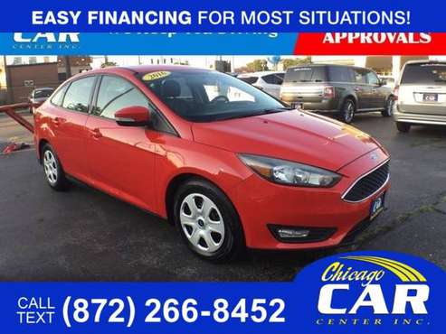 2016 Ford Focus SE - cars & trucks - by dealer - vehicle automotive... for sale in Cicero, IL