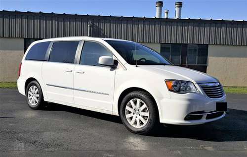 2014 White Chrysler Town and Country S Van - - by for sale in Moorhead, ND