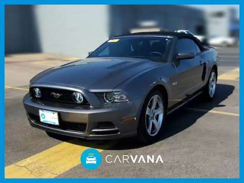 2014 Ford Mustang GT Premium Convertible 2D Convertible Gray for sale in Champaign, IL