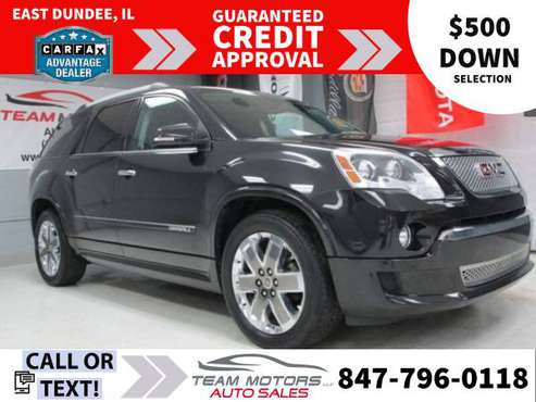 2011 GMC Acadia *One OWNER* *AWD* Guaranteed Approval! - cars &... for sale in East Dundee, IL