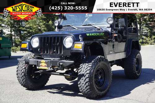 2002 Jeep Wrangler 4x4 4WD Sport 2dr SUV SUV - - by for sale in Edmonds, WA