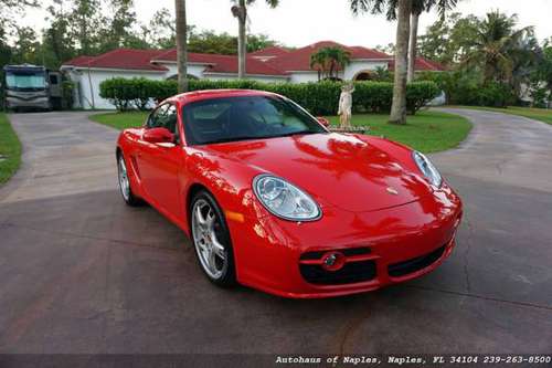 2007 Porsche Cayman S - 18K Miles, 1-Owner, Sport Chrono, 6-Speed, L for sale in Naples, FL