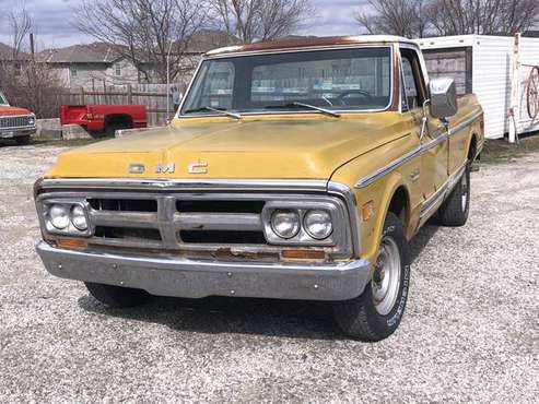 1972 gmc pickup truck 350 automatic runs good needs work - cars & for sale in Lenexa, MO