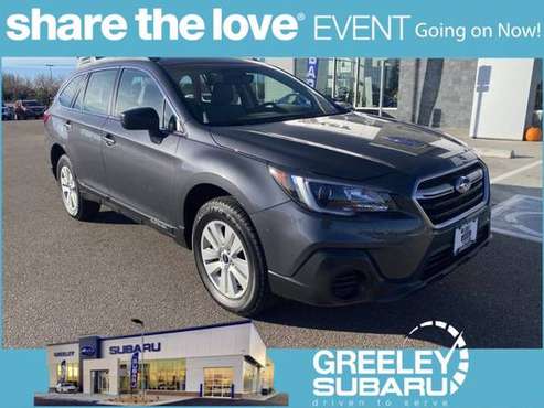 2018 Subaru Outback 2.5i - cars & trucks - by dealer - vehicle... for sale in Greeley, CO
