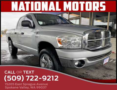 2008 Dodge Ram 1500 4WD Quad Cab 8 Ft Box SLT - - by for sale in Spokane Valley, WA