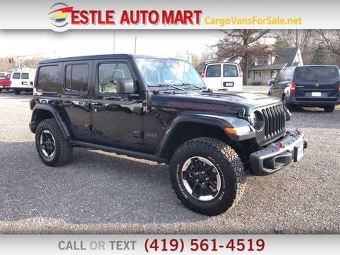 2020 Jeep Wrangler Unlimited 4d SUV 4WD Rubicon - cars & trucks - by... for sale in Hamler, IN