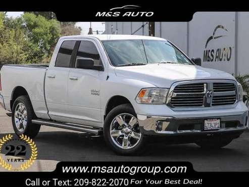 2015 Ram 1500 Big Horn pickup Bright White Clearcoat for sale in Sacramento , CA