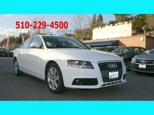 2009 Audi A4 4dr Sdn CVT 2.0T FrontTrak Prem with Pwr windows for sale in Hayward, CA