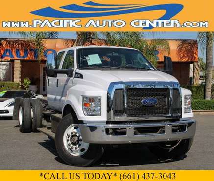 2019 Ford F-750 Diesel Crew Cab Dually Chassis Truck 32831 - cars & for sale in Fontana, CA