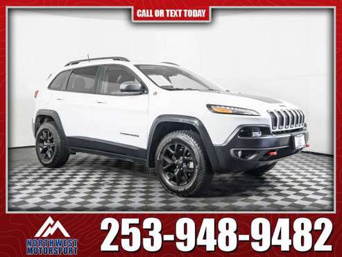 2018 Jeep Cherokee Trailhawk 4x4 - - by dealer for sale in PUYALLUP, WA