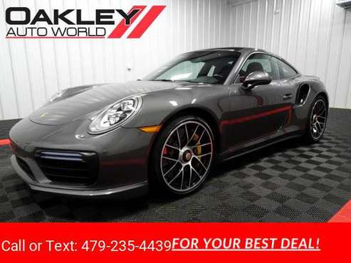 2017 Porsche 911 Turbo S Coupe coupe Charcoal - cars & trucks - by... for sale in Branson West, AR