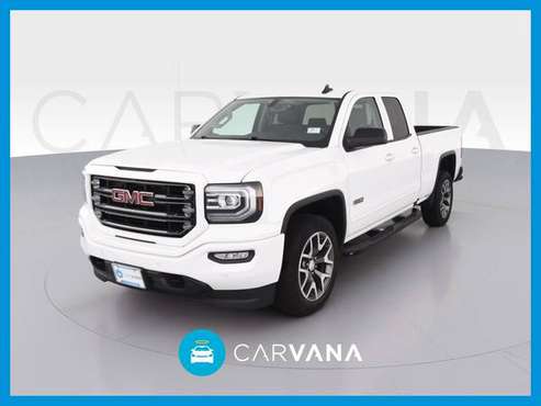 2018 GMC Sierra 1500 Double Cab SLT Pickup 4D 6 1/2 ft pickup White for sale in Lewisville, TX