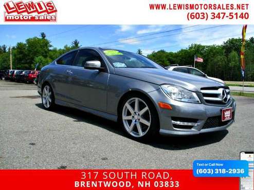 2013 Mercedes-Benz C 350 4MATIC Coupe Nav Pano Roof ~ Warranty... for sale in Brentwood, NH