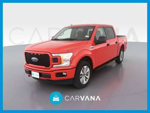 2018 Ford F150 SuperCrew Cab Lariat Pickup 4D 5 1/2 ft pickup Red for sale in Rockford, IL
