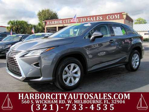 ~ ~ ~ 2017 LEXUS RX 350! 36K MILES! 1 OWNER! LEATHER! ~ ~ ~ - cars &... for sale in WEST MELBOURNE, FL