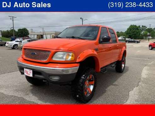 2002 FORD F-150 Lariat SuperCrew Short Bed 4W with for sale in Cedar Rapids, IA