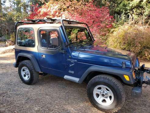 2001 Jeep Wrangler - cars & trucks - by owner - vehicle automotive... for sale in Cedar Ridge, CA