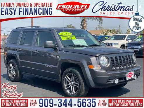 2016 Jeep Patriot Sport 4dr SUV - cars & trucks - by dealer -... for sale in Rialto, CA
