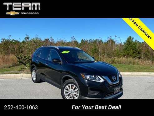 2017 Nissan Rogue SV suv Black - cars & trucks - by dealer - vehicle... for sale in Goldsboro, NC
