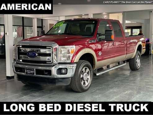 2014 Ford F-350 4x4 4WD F350 Super Duty Lariat LONG BED DIESEL TRUCK... for sale in Gladstone, OR